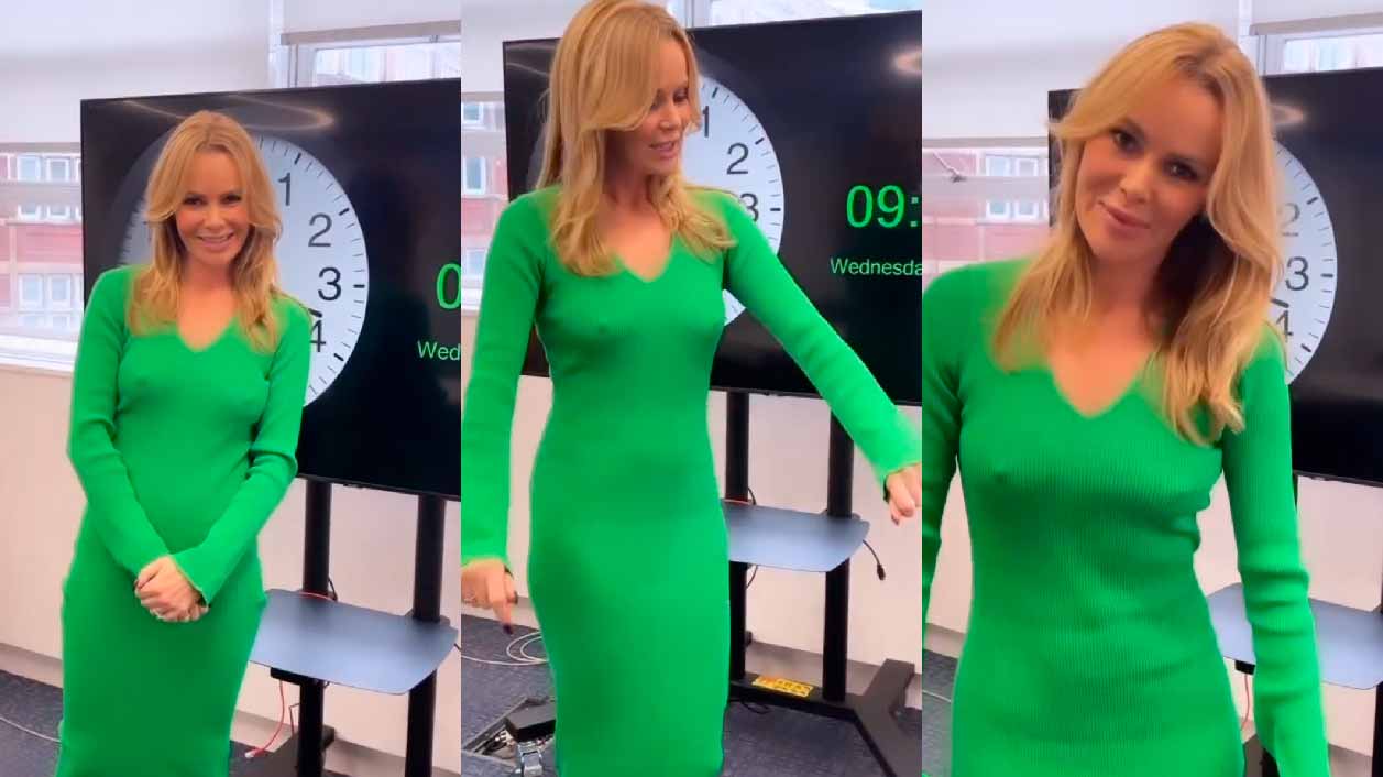 Apresentadora Brit Nica Causa Na Web Ao Usar Vestido Relevador Sem Nada