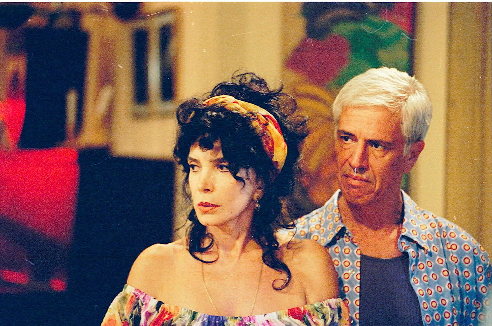 Lady Francisco e Nuno Leal Maia em "O Amor Está no Ar" / Foto: TV Globo