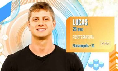 Lucas, 26 anos, de Florianópolis