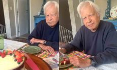 Cid Moreira completa 93 anos com vídeo redes sociais. Foto: Instagram