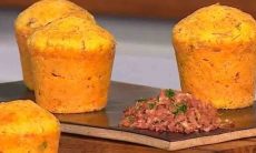 Aprenda a fazer Petit gâteau de carne-seca e requeijão. Foto: Reprodução TV Globo
