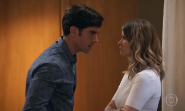 Felipe socorre Shirlei e discute com Jéssica nesta quarta (9) em "Haja Coração"