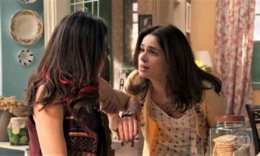 Shirlei confronta Carmela sobre Jéssica nesta segunda (8) em "Haja Coração"