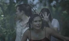 Alexia, Luna e Kyra veem Dominique atirar em Vitório nesta quarta (24) em 'Salve-se Quem Puder'