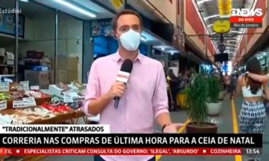 Vídeo: Repórter da Globo confunde 'Natal' com 'Anal' e viraliza na web. Foto: Reprodução