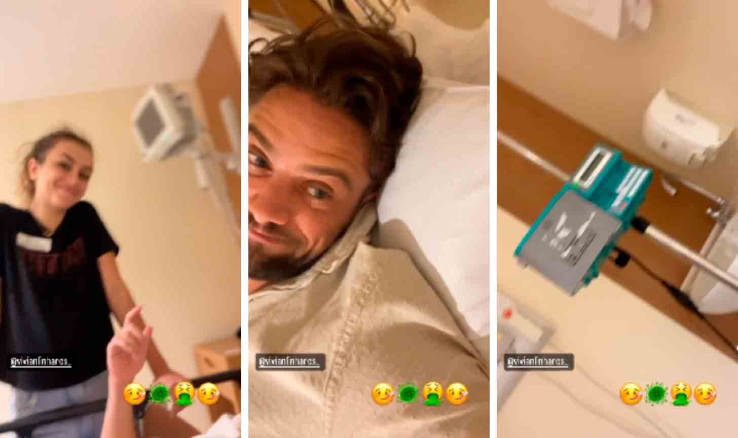 Rafael Cardoso posta vídeo no hospital e assusta fãs
