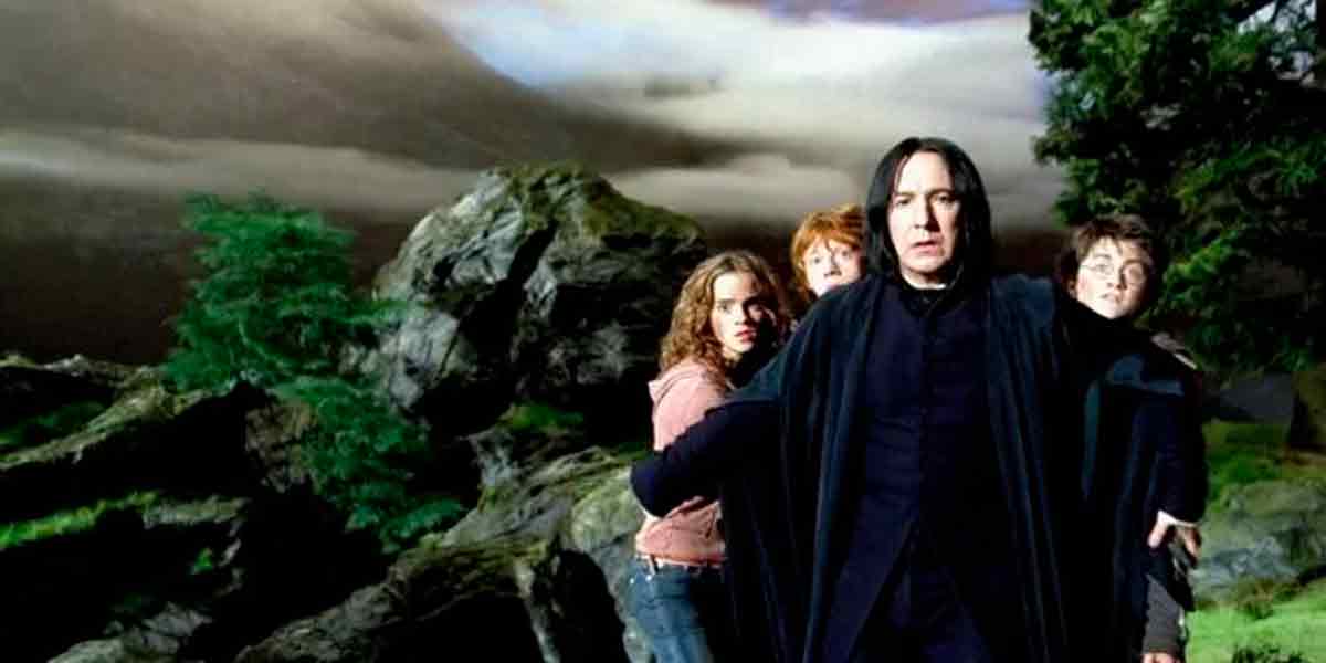 Doodle de hoje homenageia o ator Alan Rickman, que fez o papel de Severus Snape em Harry Potter. Foto: reprodução