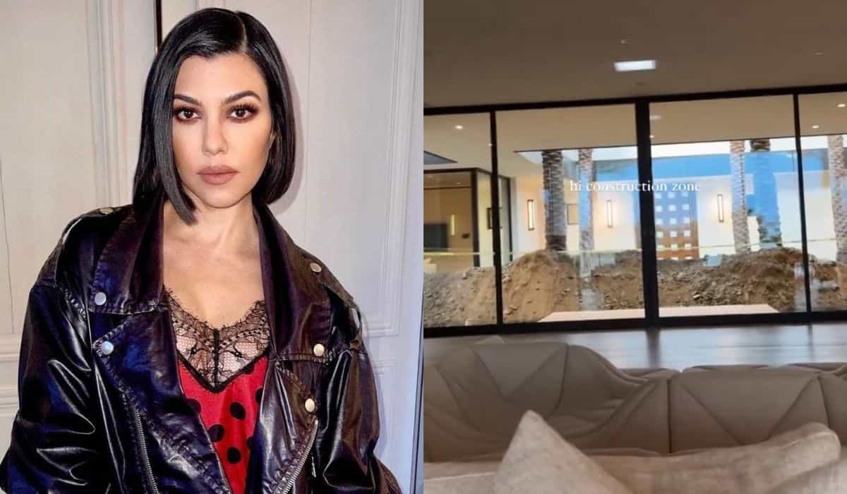 Kourtney Kardashian exibe grande reforma em sua mansão de R$ 59 milhões