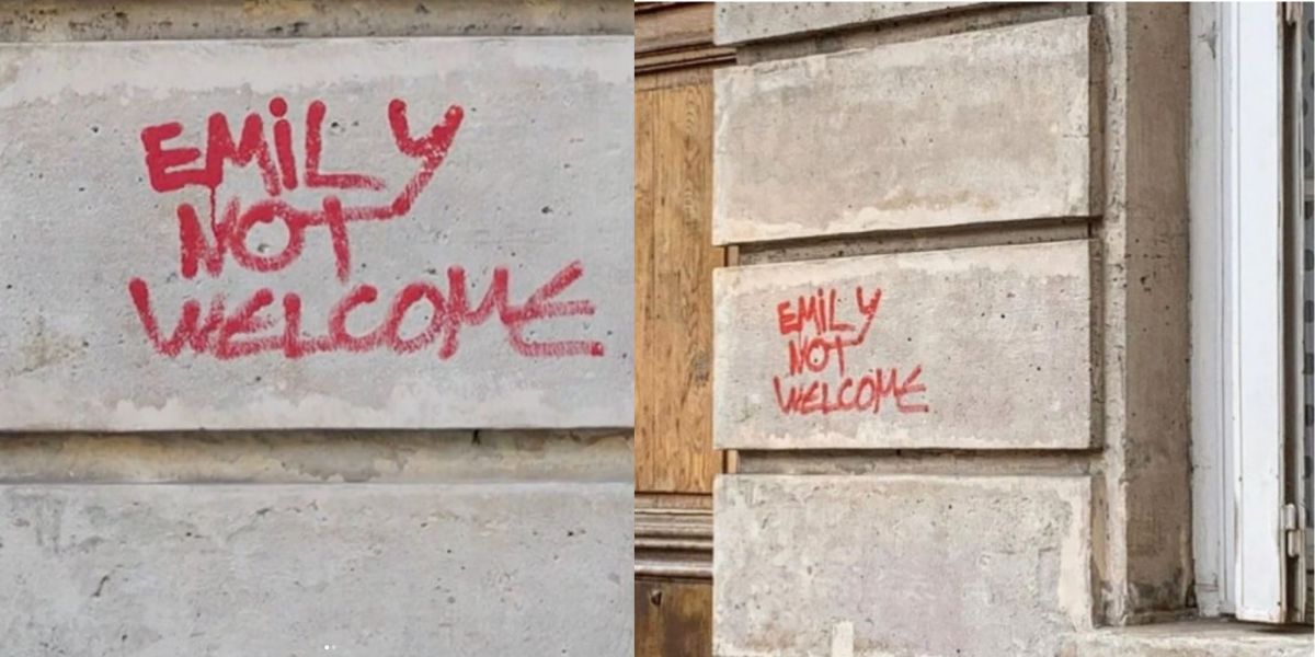 Franceses se irritam com série “Emily in Paris” e vandalizam sets de filmagem