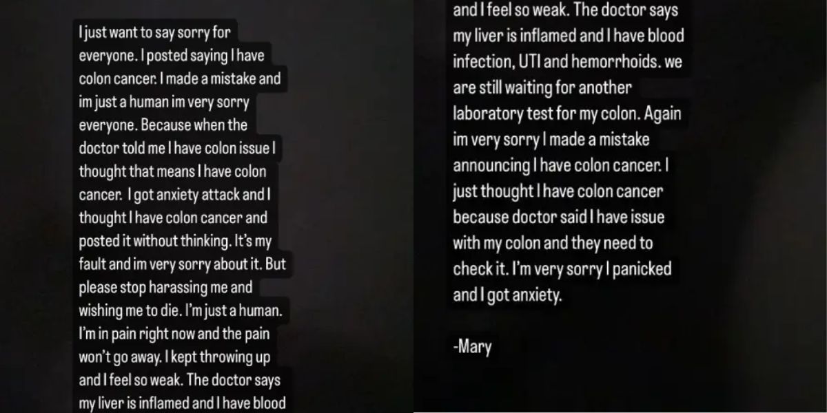 Mary Denucciõ, a '90 Day Fiancé' reality show-ból, bocsánatot kér a rákkal kapcsolatos hazugságaiért