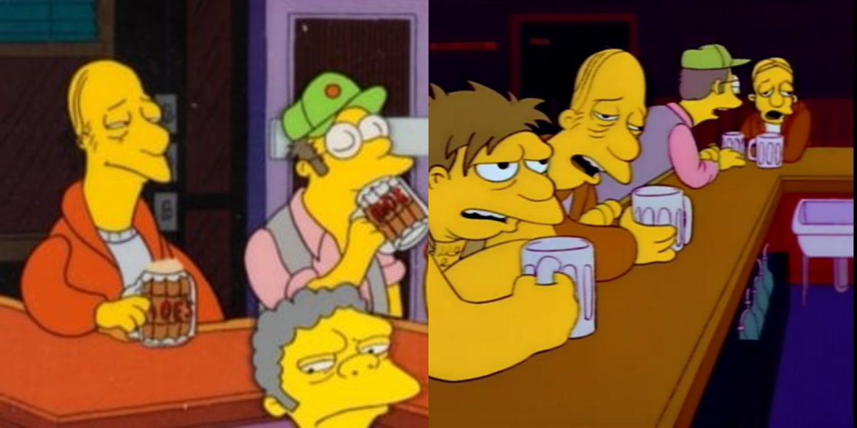 Scenes from "The Simpsons". Photo: Reproduction Twitter @JaydenLibran @SimpsonsTheory