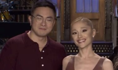 Bowen Yang pede desculpas a Ariana Grande por "abrir demais a boca" durante beijo no SNL