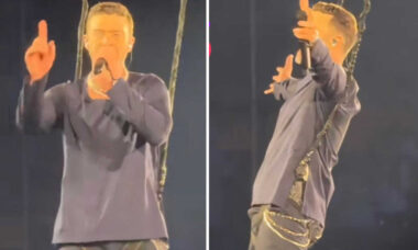 Vídeo: Justin Timberlake deixa fãs chocados após "mostrar demais" no palco