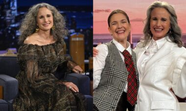 Andie MacDowell revelou para Drew Barrymore que sofre de síndrome piriforme