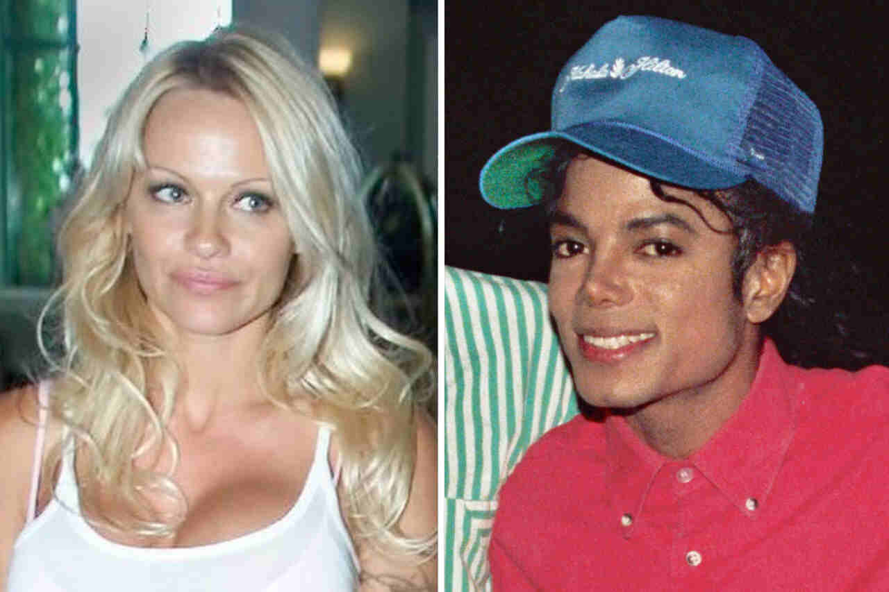 Pamela Anderson revela paixão em Michael Jackson e admite que ficou "decepcionada" ao conhecê-lo