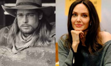 Brad Pitt resolve divórcio com Angelina Jolie com apoio da nova namorada