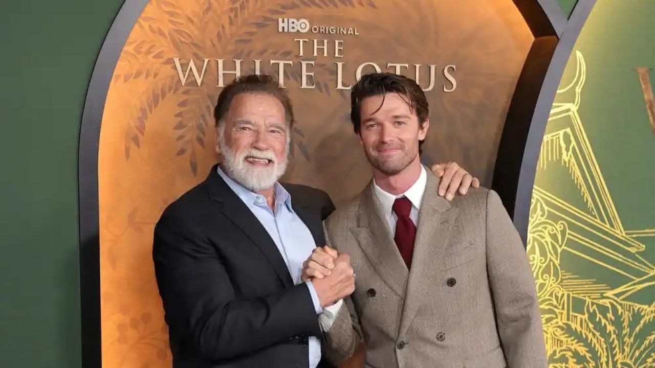 Patrick Schwarzenegger hits back at nepotism accusations in “The White Lotus”