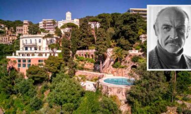 “Bond Villa” de Sean Connery na Riviera Francesa é colocada à venda por € 23,5 milhões. Instagram @mansionglobal