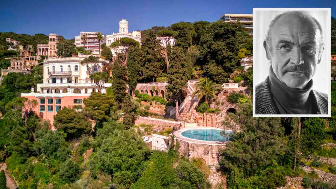 “Bond Villa” de Sean Connery na Riviera Francesa é colocada à venda por € 23,5 milhões. Instagram @mansionglobal