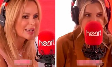 Amanda Holden pede Ashley Roberts em casamento durante programa de rádio. Instagram @thisisheart