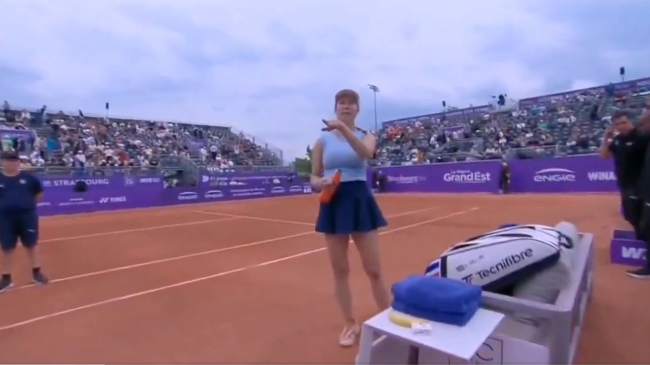 La joueuse de tennis Danielle Collins surprise en train de réprimander un caméraman après un comportement «inapproprié»