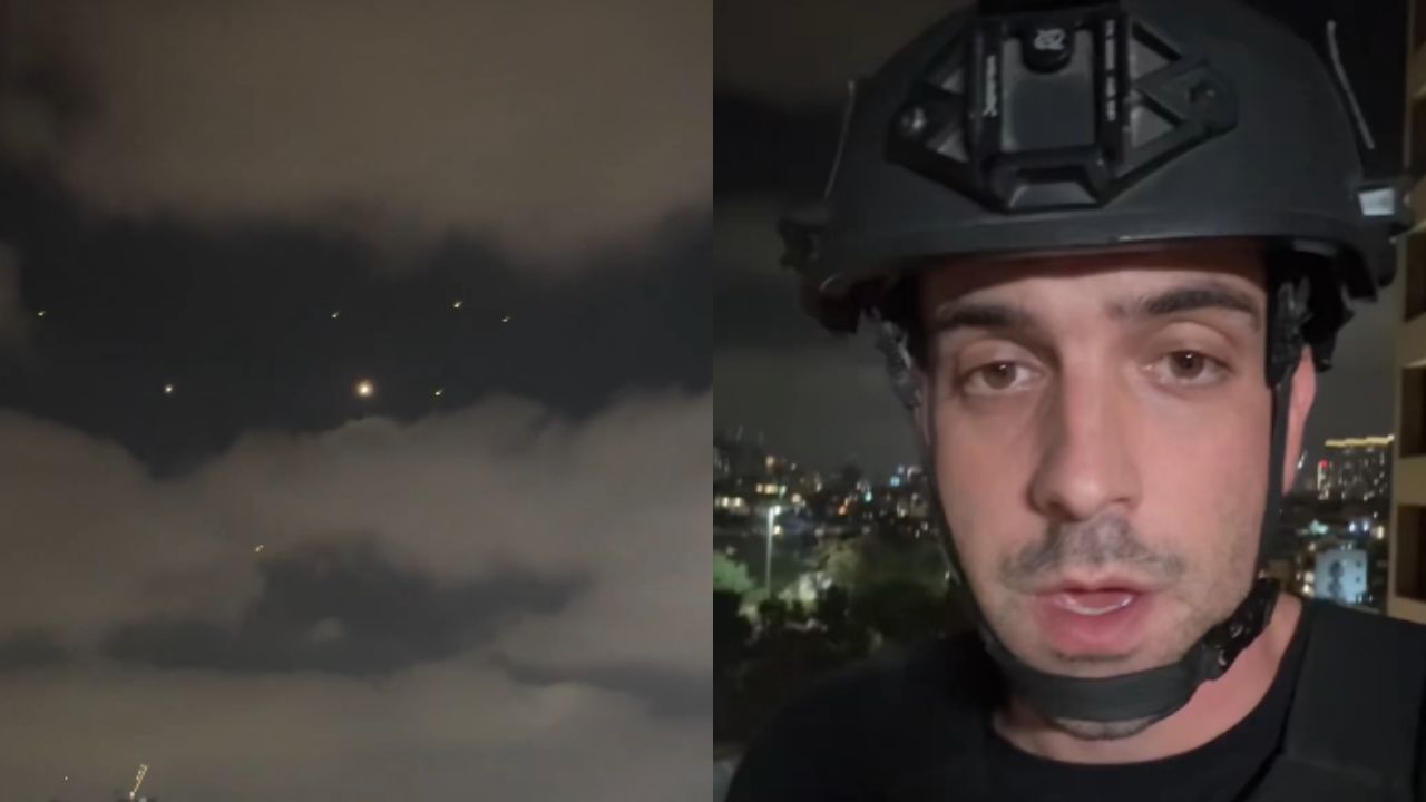 Fox News reporter flees Iranian missiles during live broadcast