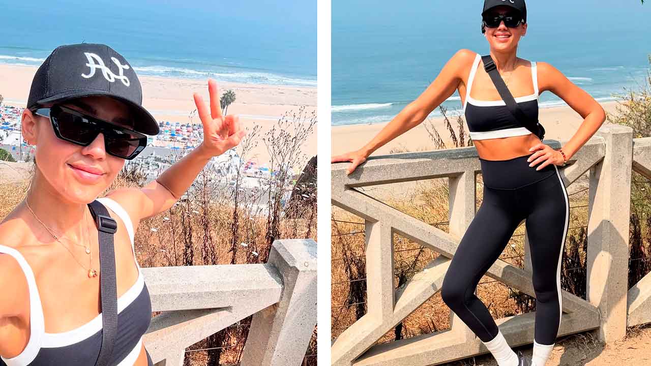 Jessica Alba mostra rotina de autocuidado e corpo definido aos 44 anos. Instagram @jessicaalba