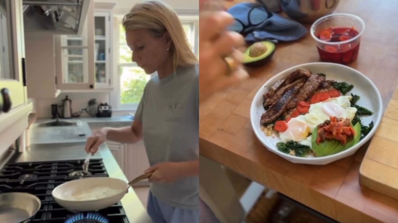 La bouche de Gwyneth Paltrow attire l'attention des fans dans une nouvelle vidéo culinaire