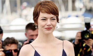 Emma Stone surpreende fãs após surgir completamente careca para novo filme