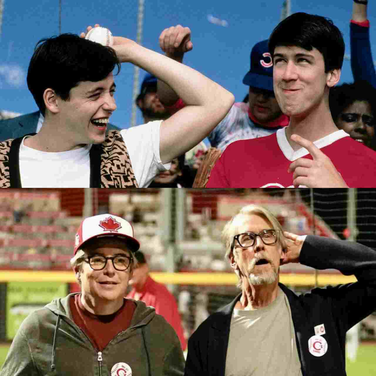 Matthew Broderick et Alan Ruck de "Ferris Bueller" se retrouvent pour diriger un chœur dans un stade à Vancouver