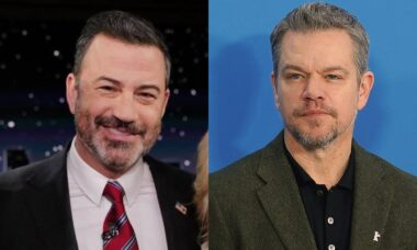 Jimmy Kimmel revela que salvou Matt Damon de morrer engasgado em jantar na casa do apresentador