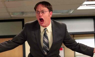 Rainn Wilson - The Office - NBC reprodução