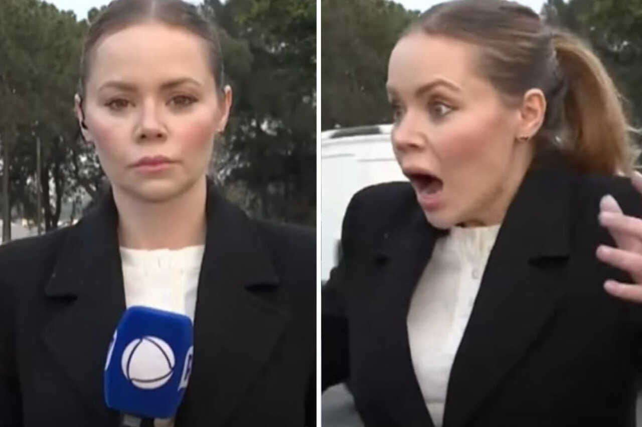 Vidéo : Une journaliste brésilienne se fait voler son téléphone quelques instants avant de passer en direct