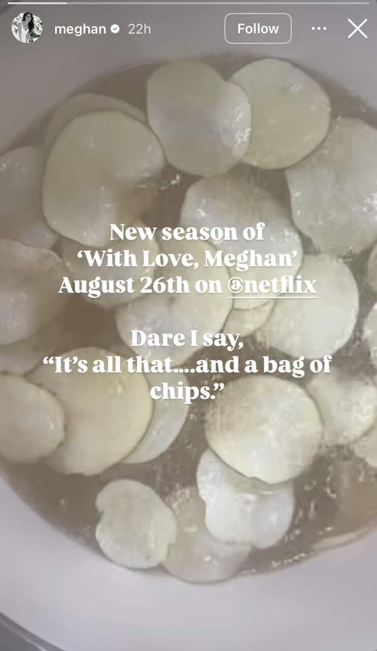 Meghan Markle critiquée pour avoir montré une recette "peu appétissante" afin de promouvoir son émission sur Netflix