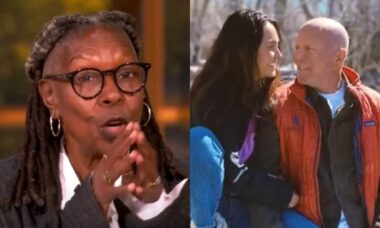 Whoopi Goldberg elogia Bruce Willis em conversa com Emma Heming Willis no “The View”