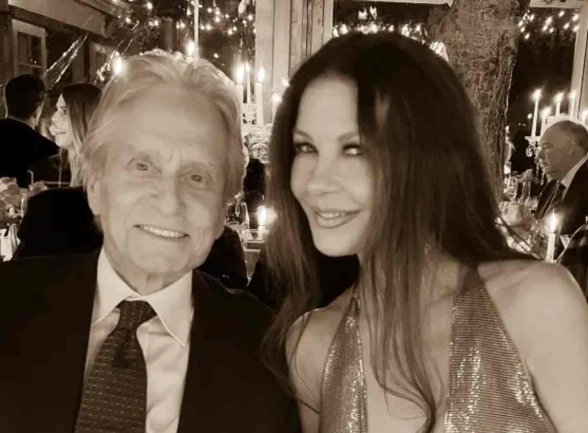 Michael Douglas et Catherine Zeta-Jones - reproduction Instagram