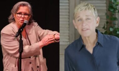 Rosie O’Donnell desabafa sobre difícil e “doloroso” fim da amizade com Ellen DeGeneres