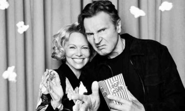 Pamela Anderson critica acusações de que fingiu namoro com Liam Neeson para "jogada de marketing"