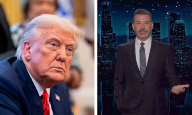 Donald Trump comemora suspensão “Jimmy Kimmel Live” pela ABC após comentários sobre Charlie Kirk. Fotos: Reprodução Instagram @realdonaldtrump e @jimmykimmellive