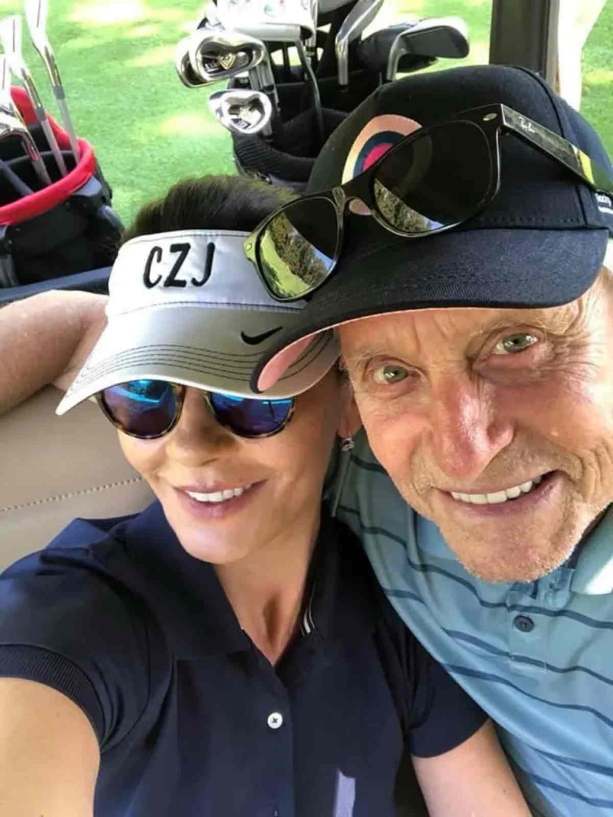 Michael Douglas et Catherine Zeta-Jones - reproduction Instagram