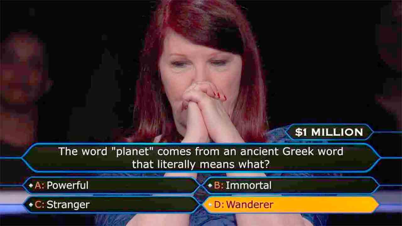 Who Wants to be a Millionaire - reproduction Disney