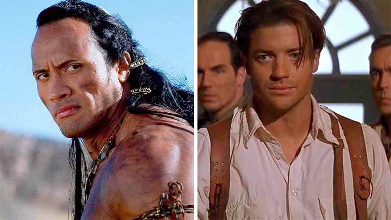 Brendan Fraser a Dwayne Johnson – Foto: Universal / Reprodukce
