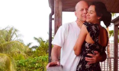 Emma Hemming e Bruce Willis - reprodução Instagram