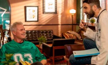 Eric Dane em Brilliant Minds - divulgação NBC