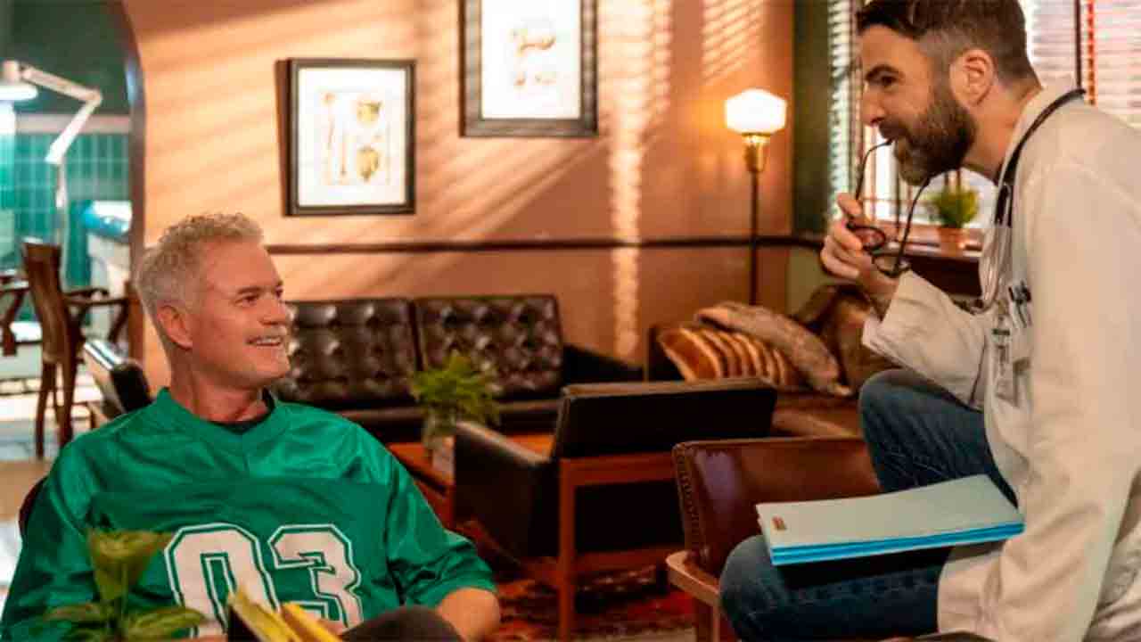 Eric Dane em Brilliant Minds - divulgação NBC