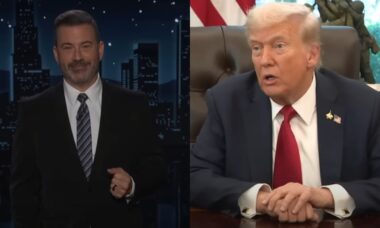 Jimmy Kimmel comemora após ultrapassar Donald Trump em pesquisa de popularidade