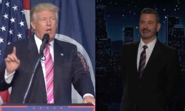 Trump X Kimmel - reprodução Instagram