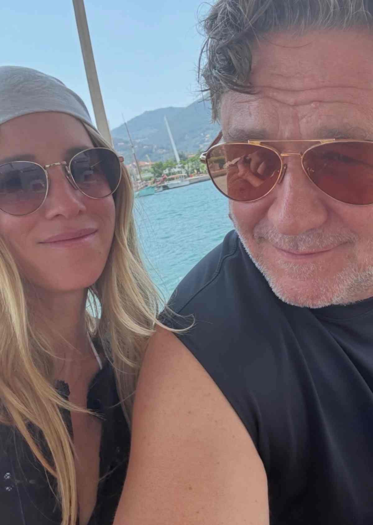 Britney Theriot a Russell Crowe - reprodukce Instagram