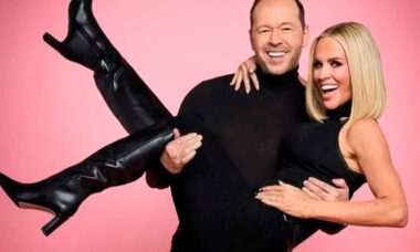 Jenny McCarthy e Donnie Wahlberg. Foto: Instagram @donniewahlberg
