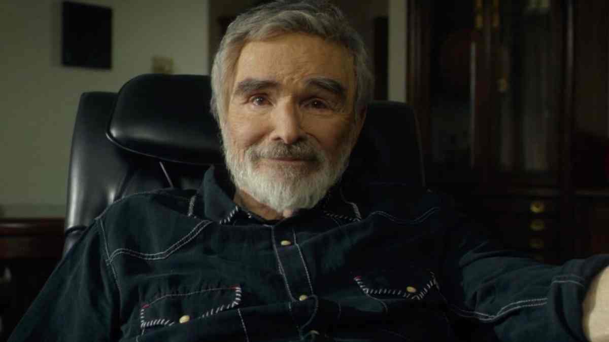 Burt Reynolds ve filmu The Last Movie Star - reprodukce